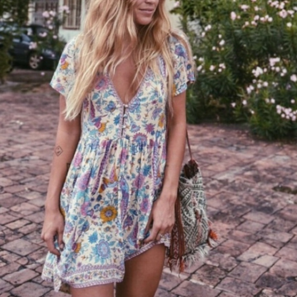 🔹Bestseller🔹Paisley Mini Dress